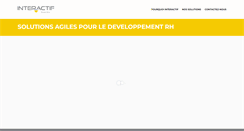 Desktop Screenshot of interactif.eu